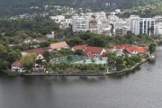 Aerial view of the Piraque Naval Club (1940)  - Rio de Janeiro city - Rio de Janeiro state (RJ) - Brazil