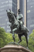 Equestrian statue of Osorio General (1894) - XV de Novembro square  - Rio de Janeiro city - Rio de Janeiro state (RJ) - Brazil