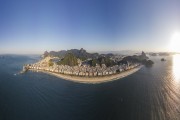 Picture taken with drone of the Copacabana Beach waterfront - Rio de Janeiro city - Rio de Janeiro state (RJ) - Brazil