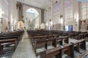 Interior of Cathedral Basilica of Senhor Bom Jesus - Cuiaba city - Mato Grosso state (MT) - Brazil