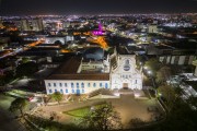 Picture taken with drone of Our Lady of Bom Despacho Eucharistic Sanctuary - Cuiaba city - Mato Grosso state (MT) - Brazil
