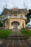 View of Senac Cafe-Escola near the Ruins of Saint Francis - Curitiba city - Parana state (PR) - Brazil