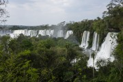 Waterfalls in Iguaçu National Park - Border between Brazil and Argentina - Foz do Iguacu city - Parana state (PR) - Brazil