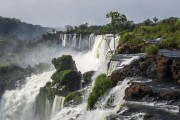 Waterfalls in Iguaçu National Park - Border between Brazil and Argentina - Foz do Iguacu city - Parana state (PR) - Brazil