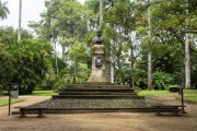 Bust of Dom João VI (XIX century) - Botanical Garden of Rio de Janeiro - Rio de Janeiro city - Rio de Janeiro state (RJ) - Brazil