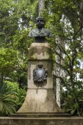 Bust of Dom João VI (XIX century) - Botanical Garden of Rio de Janeiro - Rio de Janeiro city - Rio de Janeiro state (RJ) - Brazil