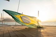 Brazilian flag - Rio de Janeiro city - Rio de Janeiro state (RJ) - Brazil