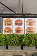 Bobs burger advertisement on Atlantica Avenue - Rio de Janeiro city - Rio de Janeiro state (RJ) - Brazil