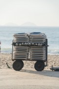 Beach chairs for rent - Copacabana Beach - Rio de Janeiro city - Rio de Janeiro state (RJ) - Brazil