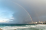 Rainbow over the beaches of Leblon and Ipanema - Rio de Janeiro city - Rio de Janeiro state (RJ) - Brazil
