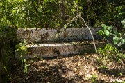 Old bench in ruins at Excelsior Viewpoint - Tijuca Forest - Tijuca National Park - Rio de Janeiro city - Rio de Janeiro state (RJ) - Brazil