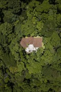 Picture taken with drone of Tijuca Forest visitor center - Tijuca National Park - Rio de Janeiro city - Rio de Janeiro state (RJ) - Brazil