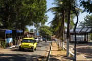 Cars on Sao Miguel Street - Fernando de Noronha Environmental Protection Area - Fernando de Noronha city - Pernambuco state (PE) - Brazil