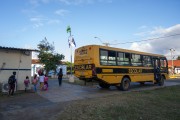 Separture of students from the Reference School for Elementary and Secondary Education in Fernando de Noronha - Fernando de Noronha Environmental Protection Area - Fernando de Noronha city - Pernambuco state (PE) - Brazil