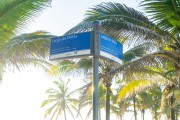 Signpost at Largo of the Millor - Arpoador Beach  - Rio de Janeiro city - Rio de Janeiro state (RJ) - Brazil