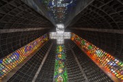 Inside of the Cathedral of Sao Sebastiao do Rio de Janeiro (1979) - Rio de Janeiro city - Rio de Janeiro state (RJ) - Brazil