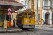 Santa Teresa Tram at Largo do Curvelo - Rio de Janeiro city - Rio de Janeiro state (RJ) - Brazil
