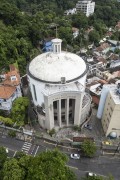 Picture taken with drone of the Saint Jude the Apostle Church - Rio de Janeiro city - Rio de Janeiro state (RJ) - Brazil