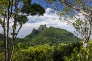 View of the Rock of Gavea from Mirante da Freira - Rio de Janeiro city - Rio de Janeiro state (RJ) - Brazil