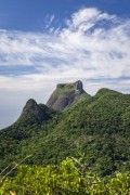 View of the Rock of Gavea from Mirante da Freira - Rio de Janeiro city - Rio de Janeiro state (RJ) - Brazil