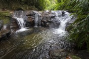 Waterfall and natural pool in Tijuca National Park - Rio de Janeiro city - Rio de Janeiro state (RJ) - Brazil