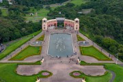 Picture taken with drone of the Tangua Park - Curitiba city - Parana state (PR) - Brazil
