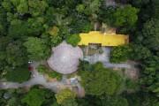 Picture taken with drone of the Mindu Municipal Park  - Manaus city - Amazonas state (AM) - Brazil
