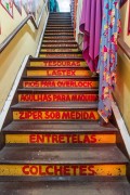 Fabric store staircase - Saara (Sociedade de Amigos das Adjacências da Rua da Alfandega) - Rio de Janeiro city - Rio de Janeiro state (RJ) - Brazil
