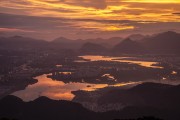 Sunset seen from Pedra Bonita - Rio de Janeiro city - Rio de Janeiro state (RJ) - Brazil