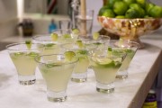 Detail of caipirinha served to tourists in Cidade do Samba - Rio de Janeiro city - Rio de Janeiro state (RJ) - Brazil