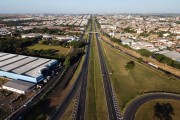 Picture taken with drone of the Washington Luis Highway - Mirassol city - Sao Paulo state (SP) - Brazil