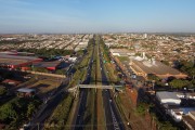 Picture taken with drone of the Washington Luis Highway - Mirassol city - Sao Paulo state (SP) - Brazil