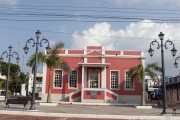 Facade of the old City Hall, current Parintins Culture and Memory Center - Parintins city - Amazonas state (AM) - Brazil