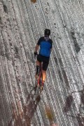 Cyclist on Francisco Otaviano Street - Rio de Janeiro city - Rio de Janeiro state (RJ) - Brazil