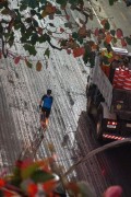 Cyclist on Francisco Otaviano Street - Rio de Janeiro city - Rio de Janeiro state (RJ) - Brazil