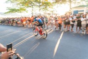 Cyclist participating in Ironman competition - Rio de Janeiro city - Rio de Janeiro state (RJ) - Brazil