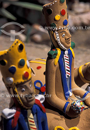  Artesanato em Barro - Cavaleiros - Mestre Vitalino - Caruaru - Pernambuco - Brasil  - Caruaru - Pernambuco - Brasil