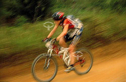  Corrida de mountain-bike na Eco Rio 2001 - Rio de Janeiro - RJ - Brasil  - Rio de Janeiro - Rio de Janeiro - Brasil