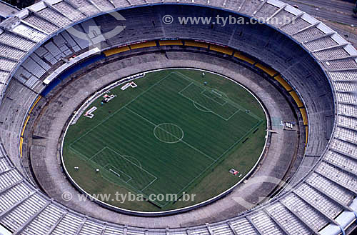  Vista aérea do Estádio do Maracanã - Maracanã - Rio de Janeiro - RJ - Brasil

  O estádio é Patrimônio Histórico Nacional desde 26-12-2000.  - Rio de Janeiro - Rio de Janeiro - Brasil