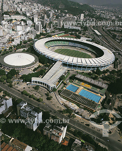  Vista aérea do Maracanã (Estádio Mario Filho) - Rio de Janeiro - RJ - Brasil  - Rio de Janeiro - Rio de Janeiro - Brasil