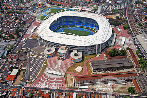  Vista aérea do Estádio João Havelange (Engenhão) - Engenho de Dentro - Rio de Janeiro - RJ - Brasil - Setembro de 2007  - Rio de Janeiro - Rio de Janeiro - Brasil