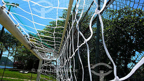  Balisa - Gol - Rede de futebol - Rio de Janeiro - RJ - Dezembro de 2007  - Rio de Janeiro - Rio de Janeiro - Brasil