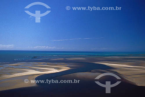  Vista de praia em Maceió - AL - Brasil  - Maceió - Alagoas - Brasil