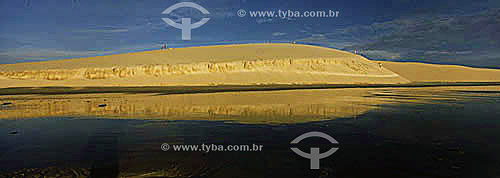  Dunas de areia - Jericoacoara - CE - Brasil  - Jijoca de Jericoacoara - Ceará - Brasil