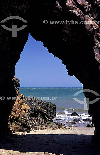  Pedra Furada - Jericoacoara - CE - Brasil  - Jijoca de Jericoacoara - Ceará - Brasil