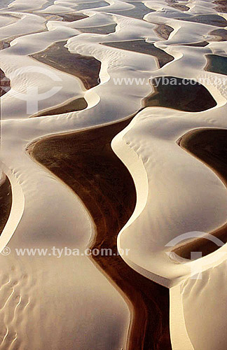  Dunas de areia - Lençóis Maranhenses - MA - Brasil  - Maranhão - Brasil