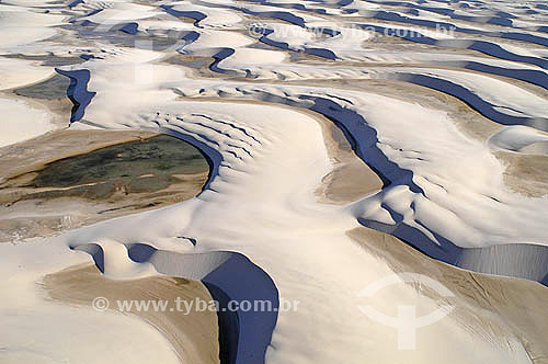  Dunas - Parque Nacional do Lençóis Maranhenses - Maranhão - Brasil - Fevereiro 2006  - Maranhão - Brasil