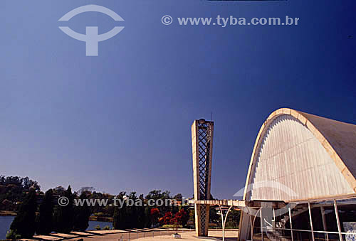  Igreja da Pampulha - Belo Horizonte - MG - Brasil  - Belo Horizonte - Minas Gerais - Brasil