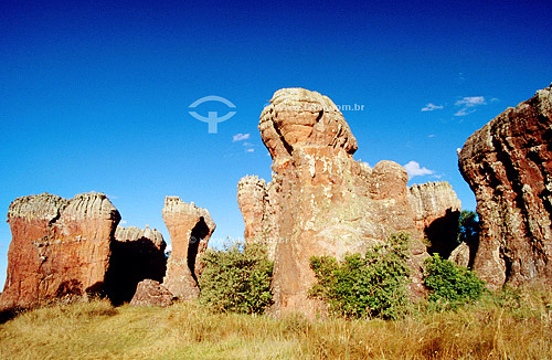  Formações rochosas de Vila Velha - Paraná - Brasil   - Vila Velha - Paraná - Brasil