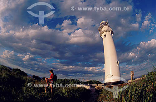  Farol - Ilha do Mel - PR - Brasil  - Paranaguá - Paraná - Brasil